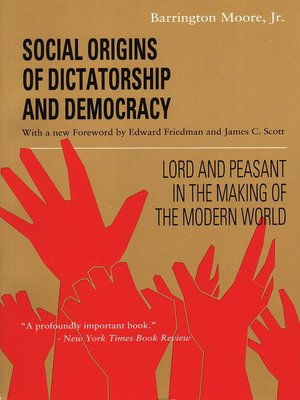 cover image of Social Origins of Dictatorship and Democracy